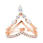 Art Deco Marquise Diamond Ring image 0