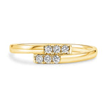 Split Shank Diamond Ring