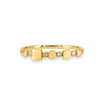 Lilipad Diamond Ring