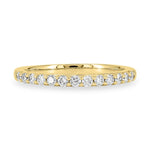 Carmel Half-Eternity Ring