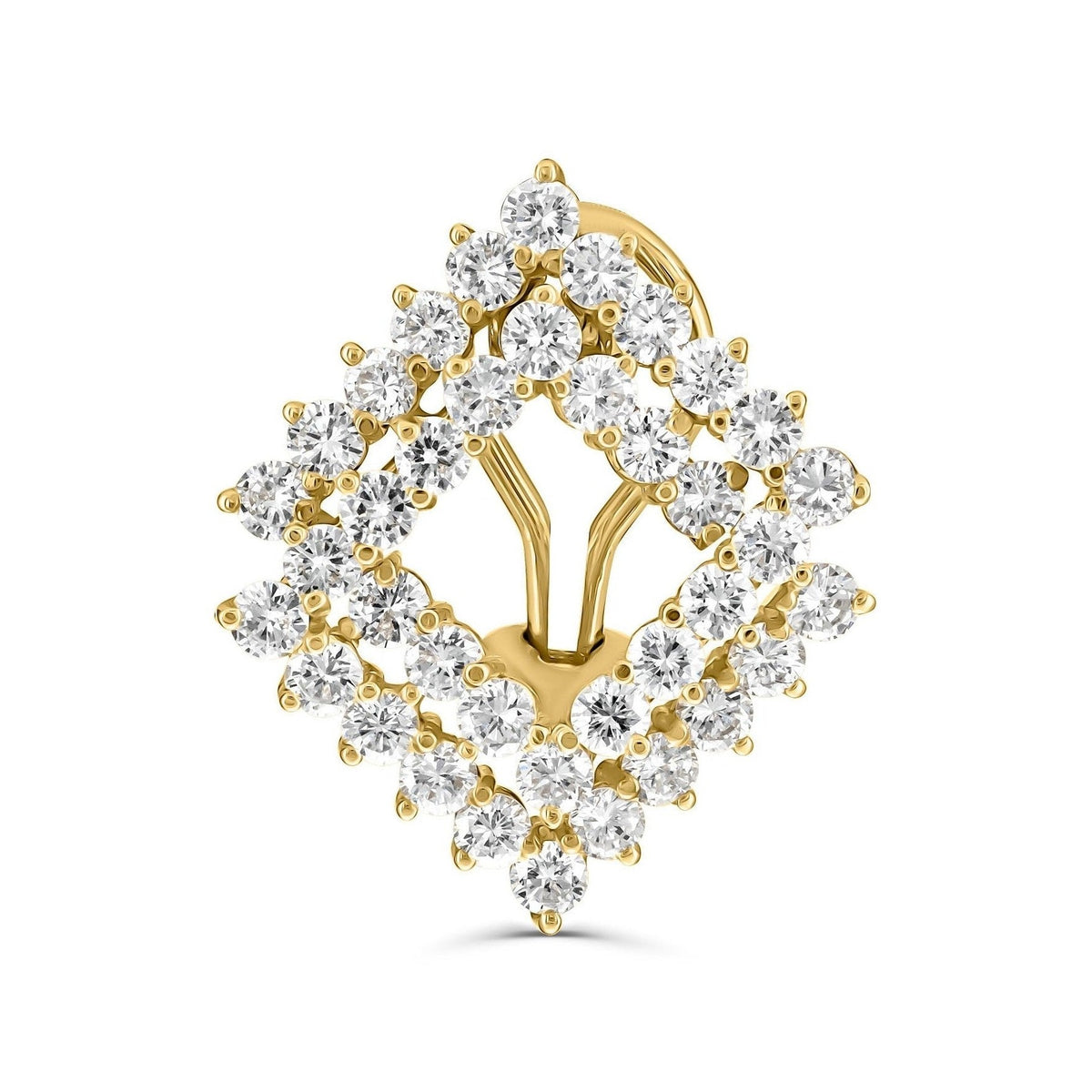 Square Clip Earrings image 1