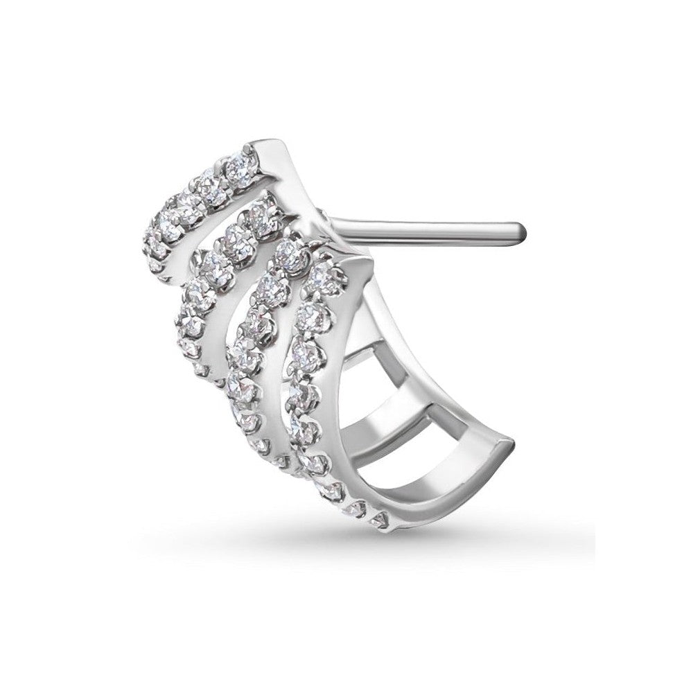 Four Row Caged Ear Cuff image 3