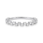 Diamond Zig Zag Stackable Band image 0