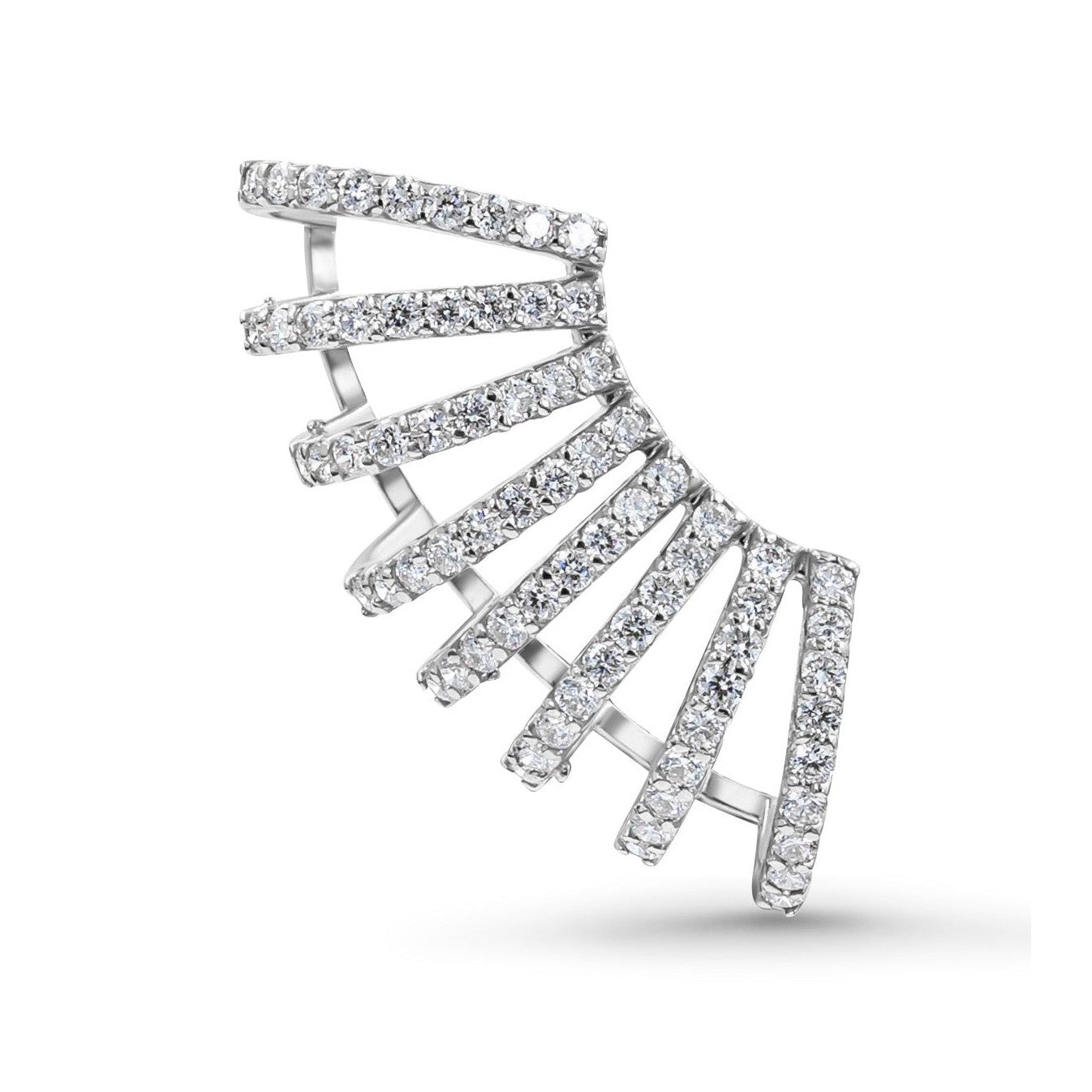 Eight Row Caged Ear Cuff image 2