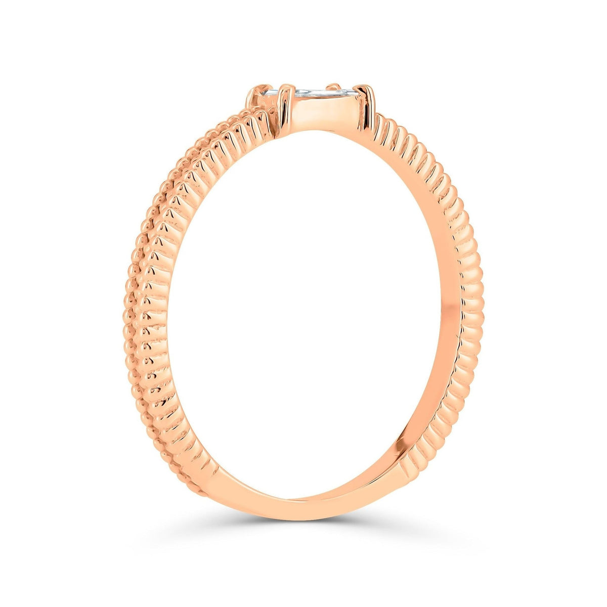 Straight Baguette Diamond Band image 3