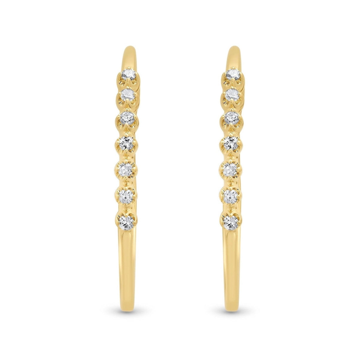 Seven Diamond Hoops image 0