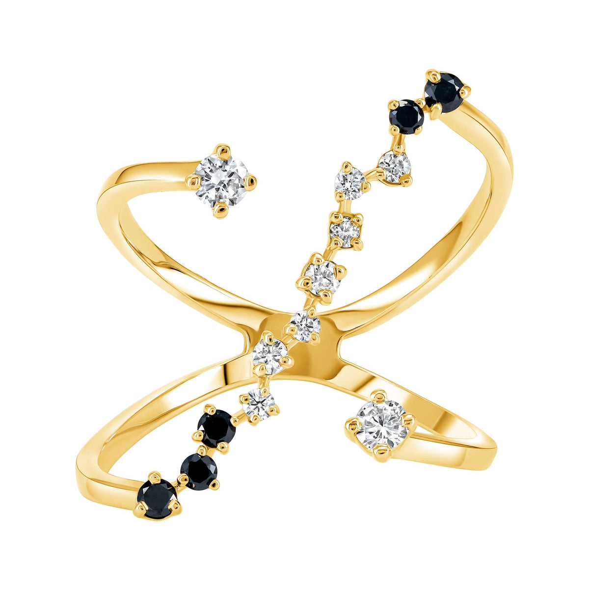 Black & White Diamond Ring image 0