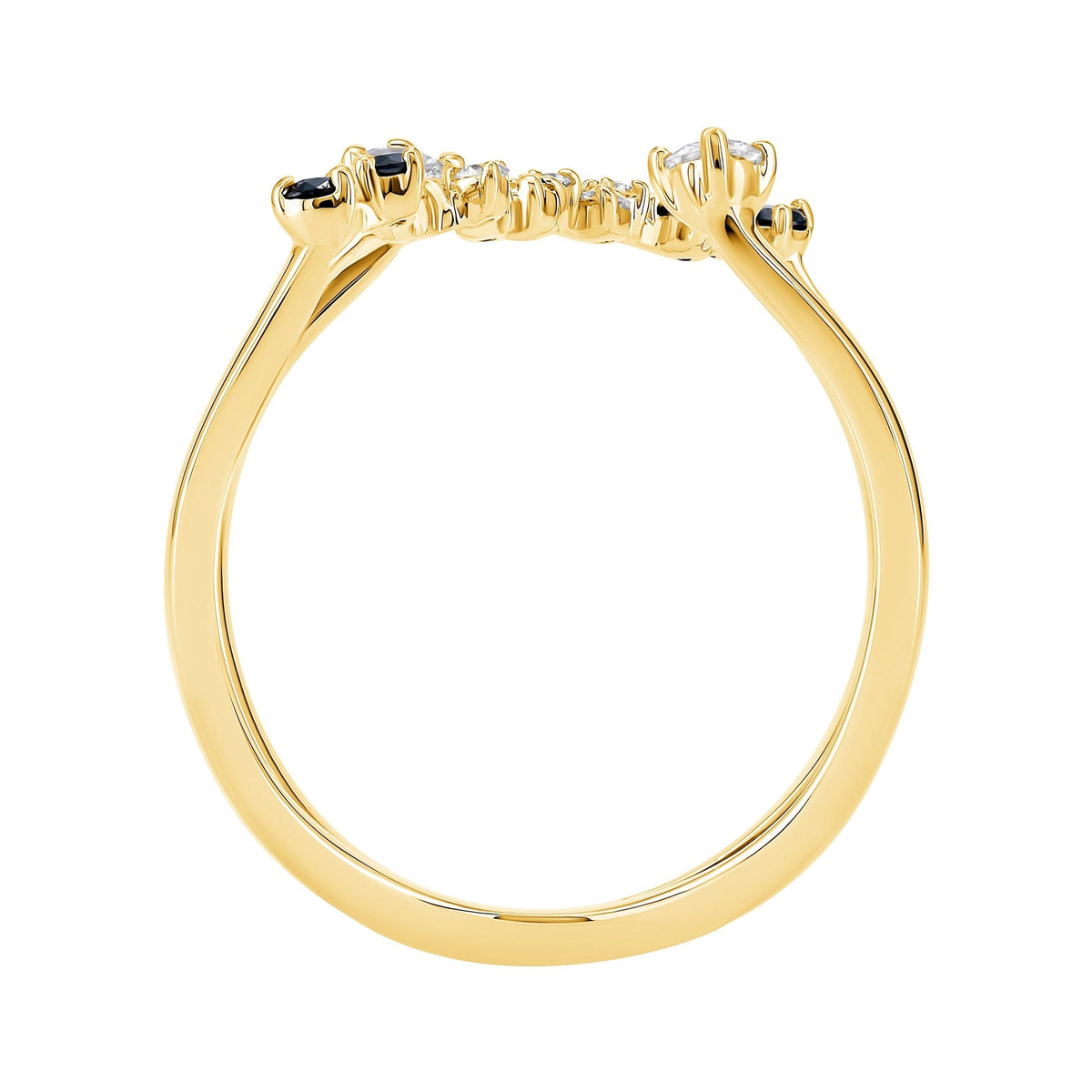 Black & White Diamond Ring image 1