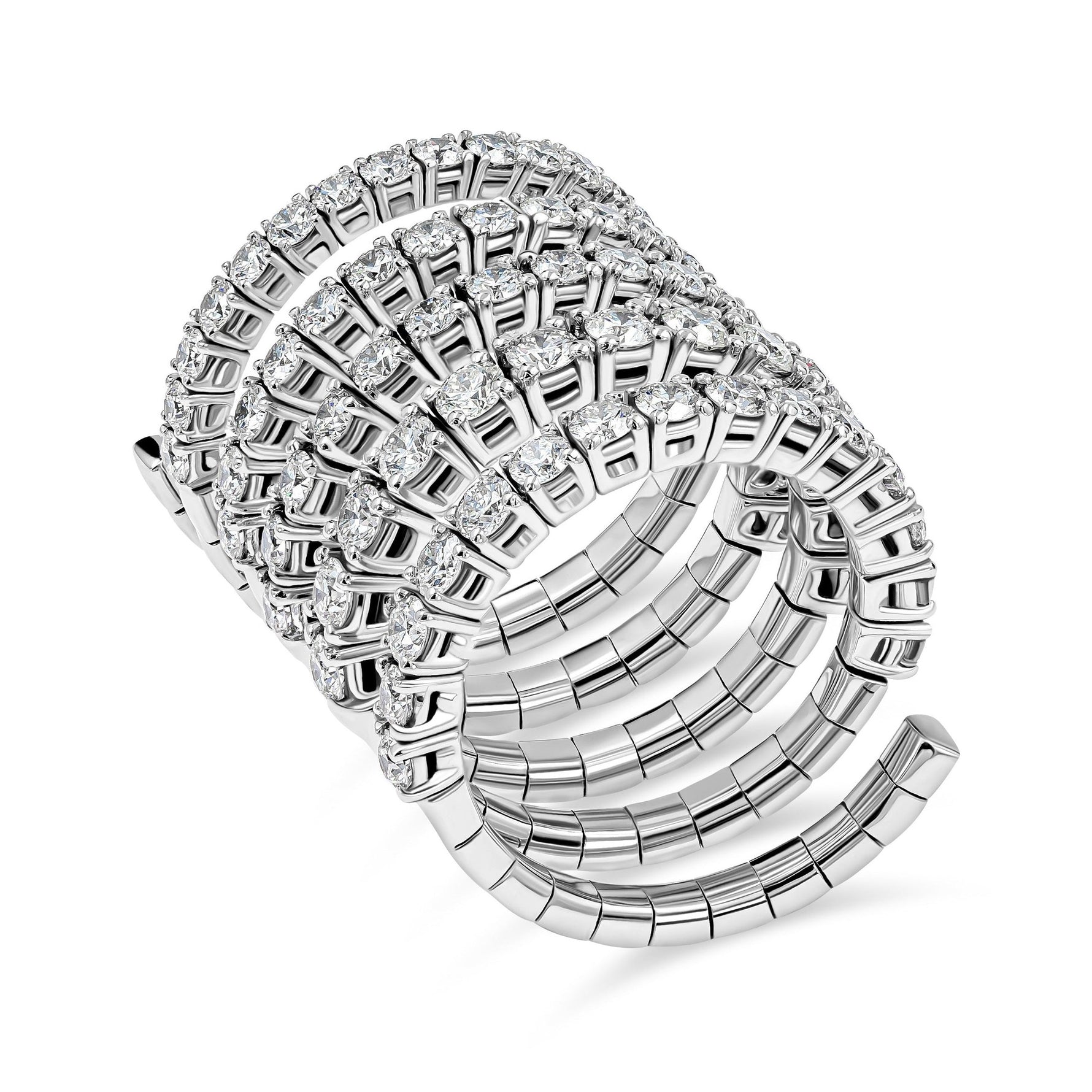 Diamond Spiral Ring image 1
