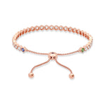 Hexagon Tennis Bracelet image 1