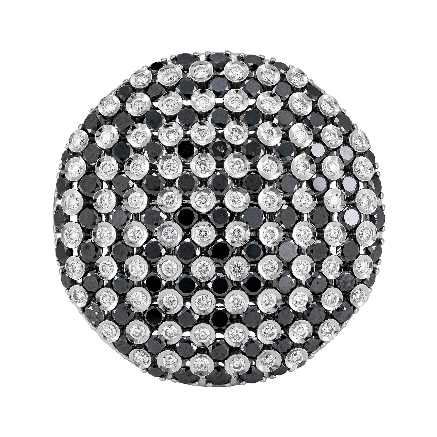 Black & White Diamond Ring image 0