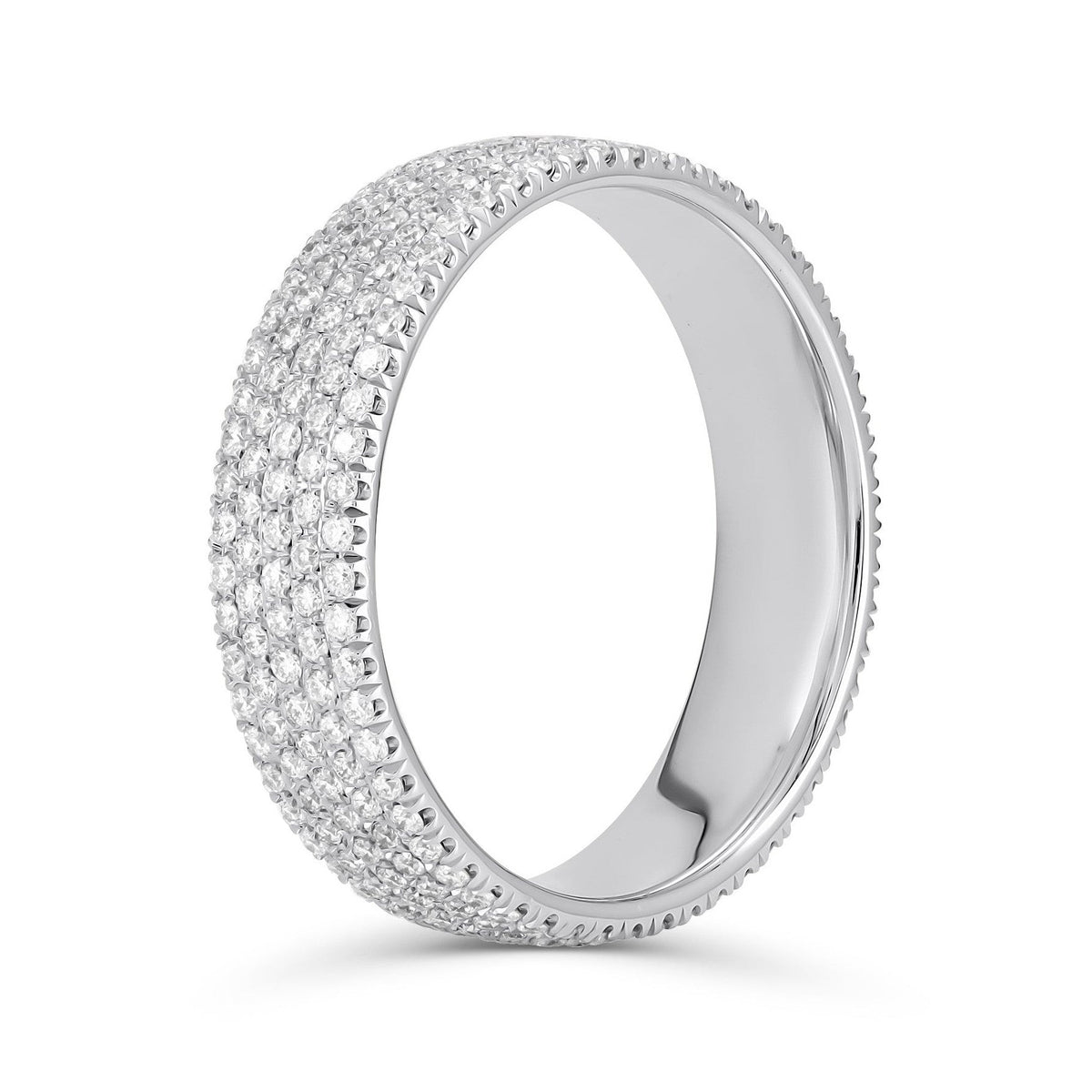 Domed Diamond Cigar Band image 3