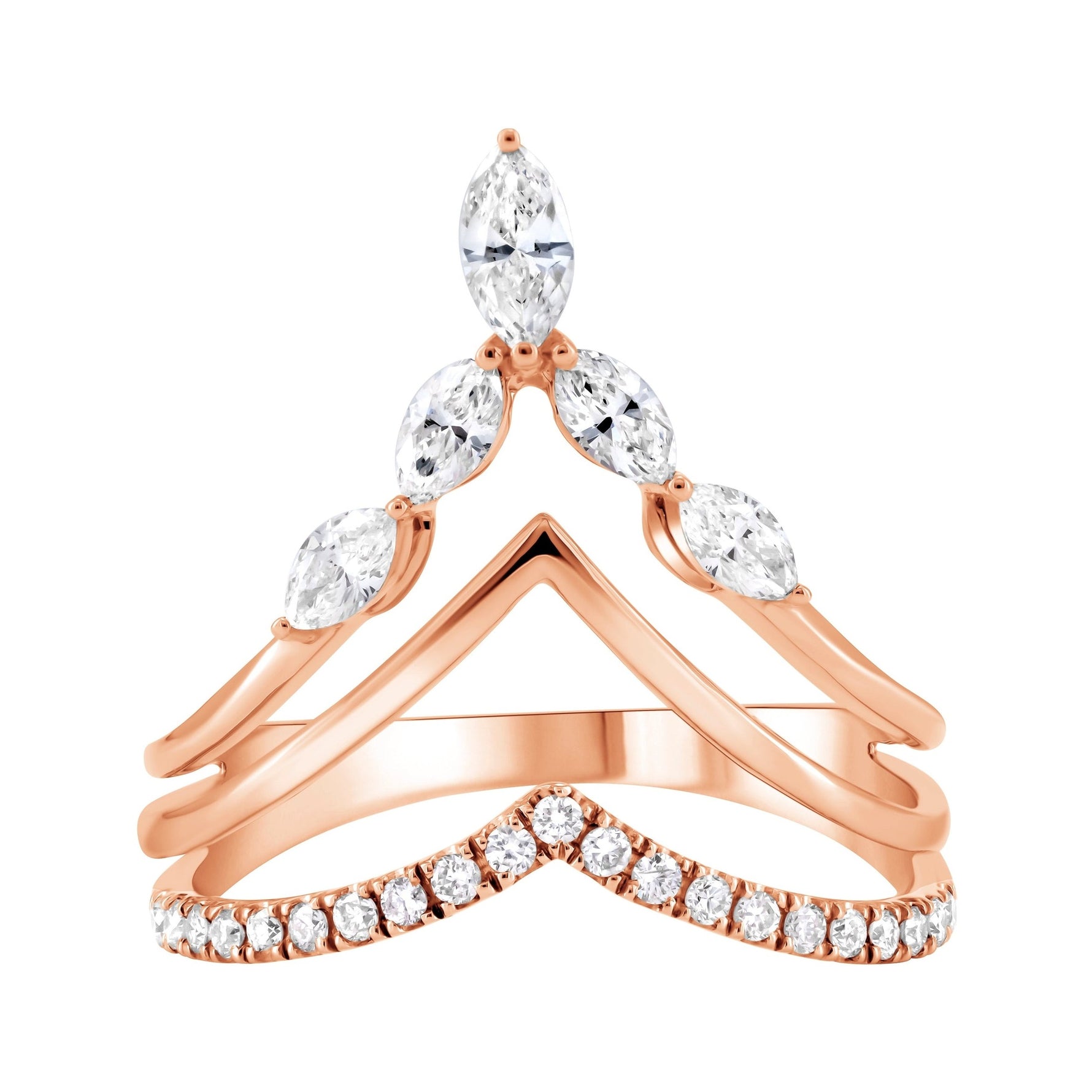 Art Deco Marquise Diamond Ring image 0