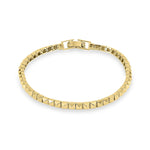 Gold Pyramid Bracelet image 0