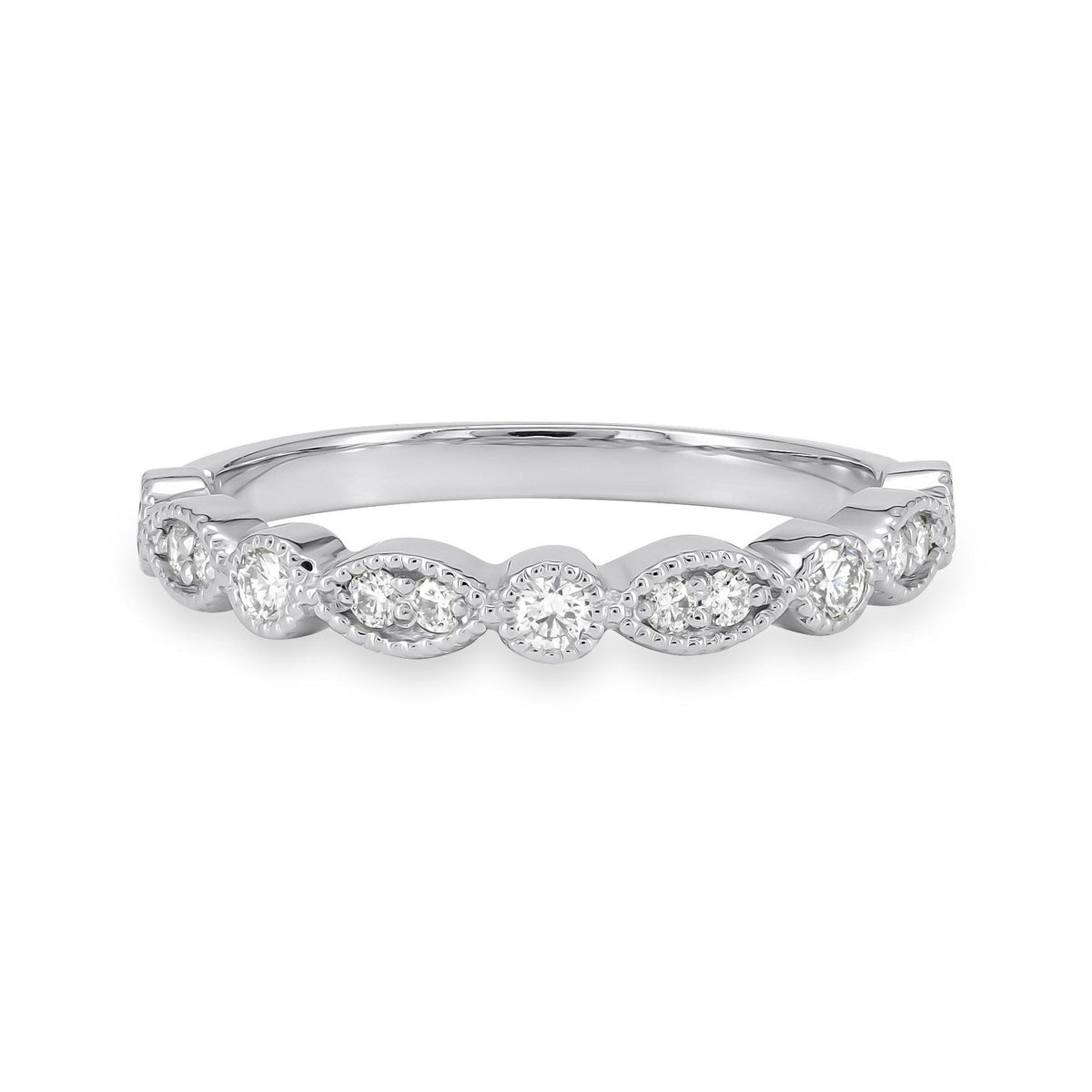 12 Diamond Stackable Eternity Band image 0