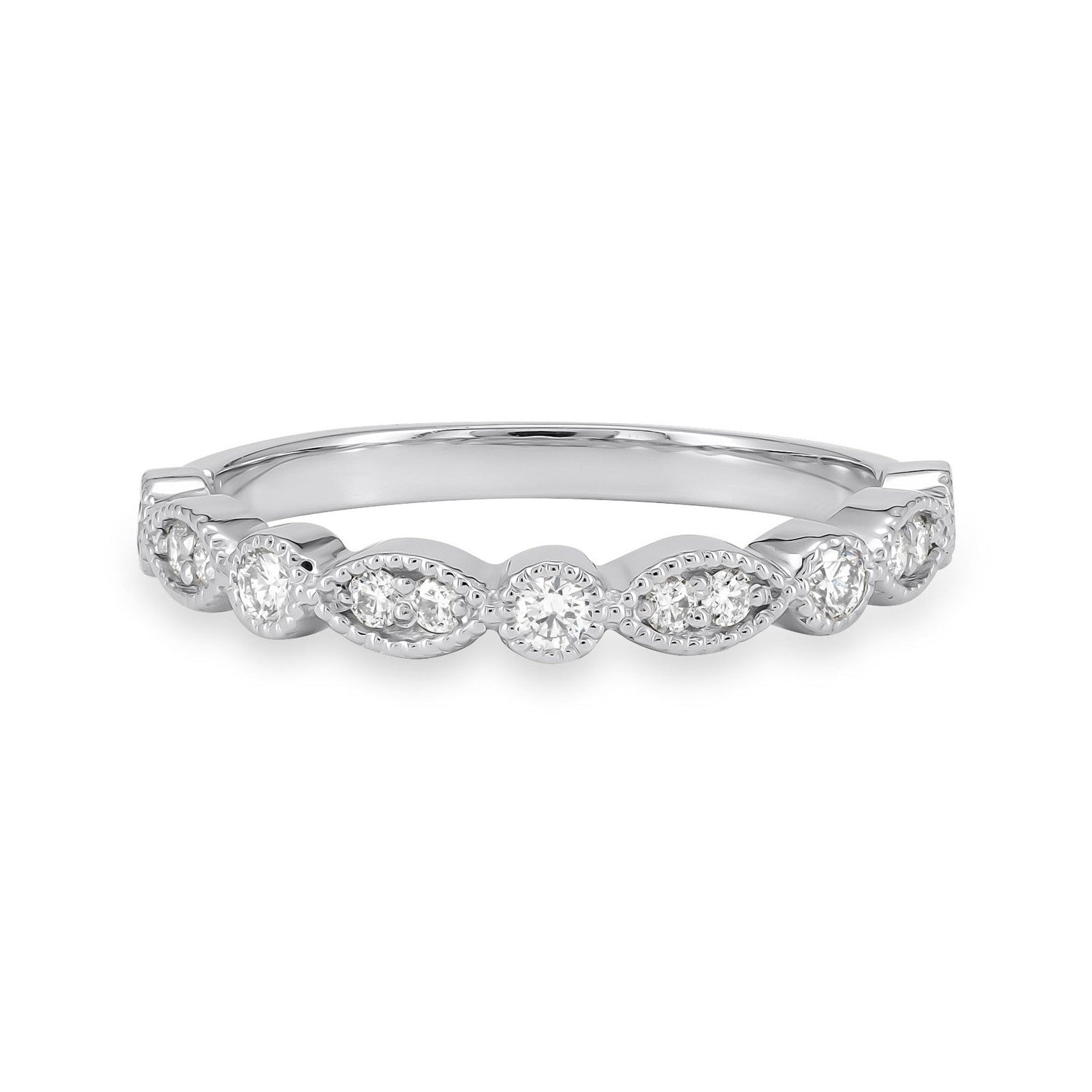 12 Diamond Stackable Eternity Band image 0