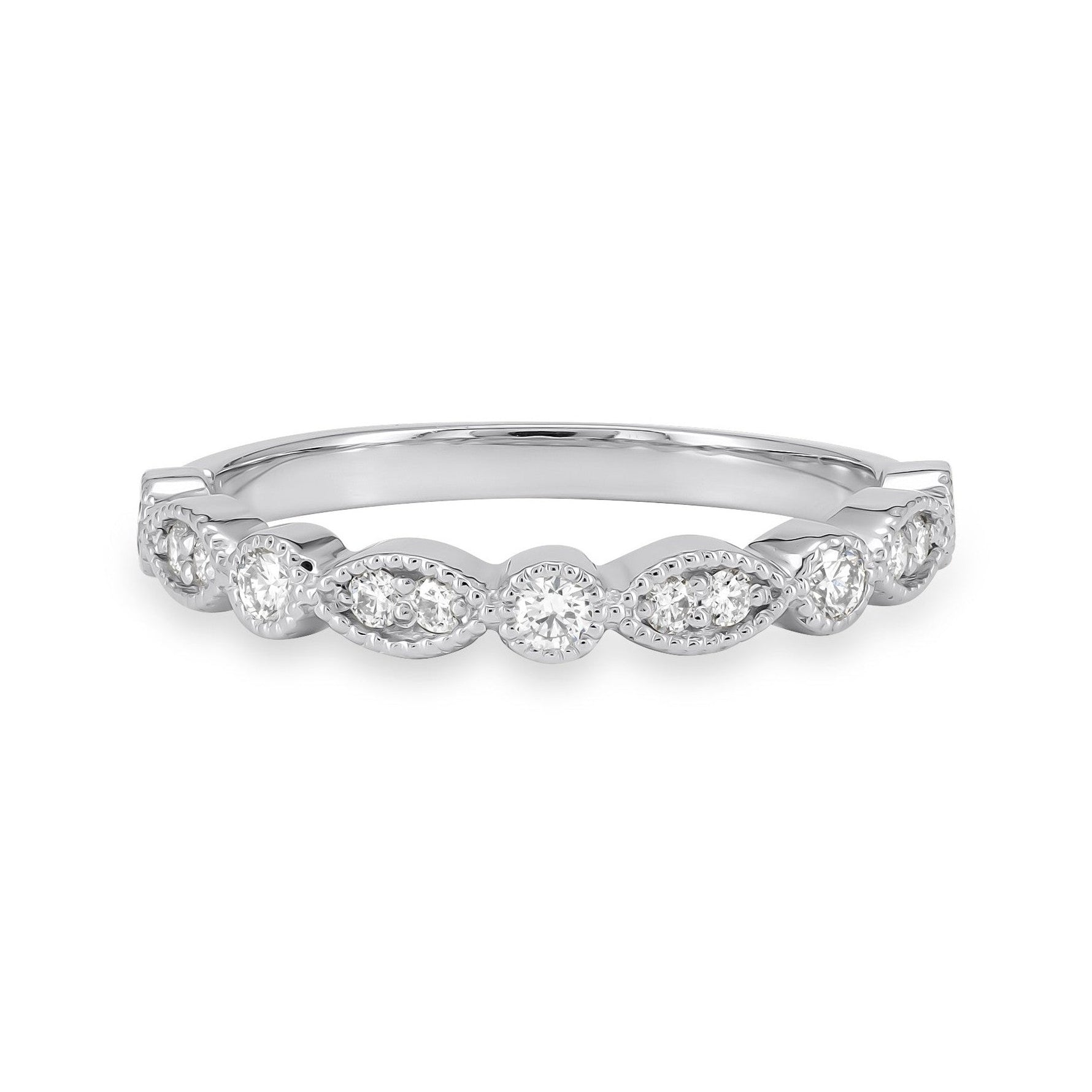 12 Diamond Stackable Eternity Band image 0