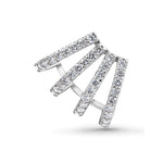 Four Row Caged Ear Cuff image 2