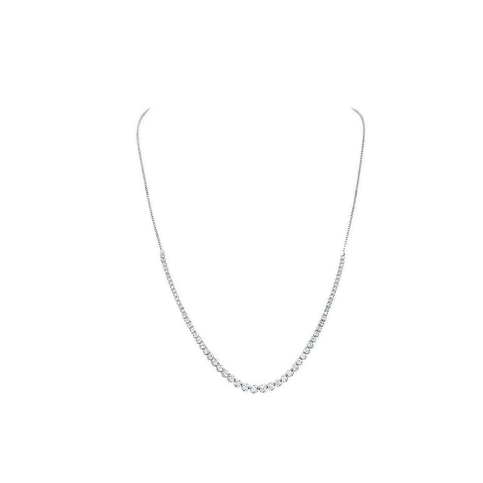 Adjustable Tennis Necklace image 3