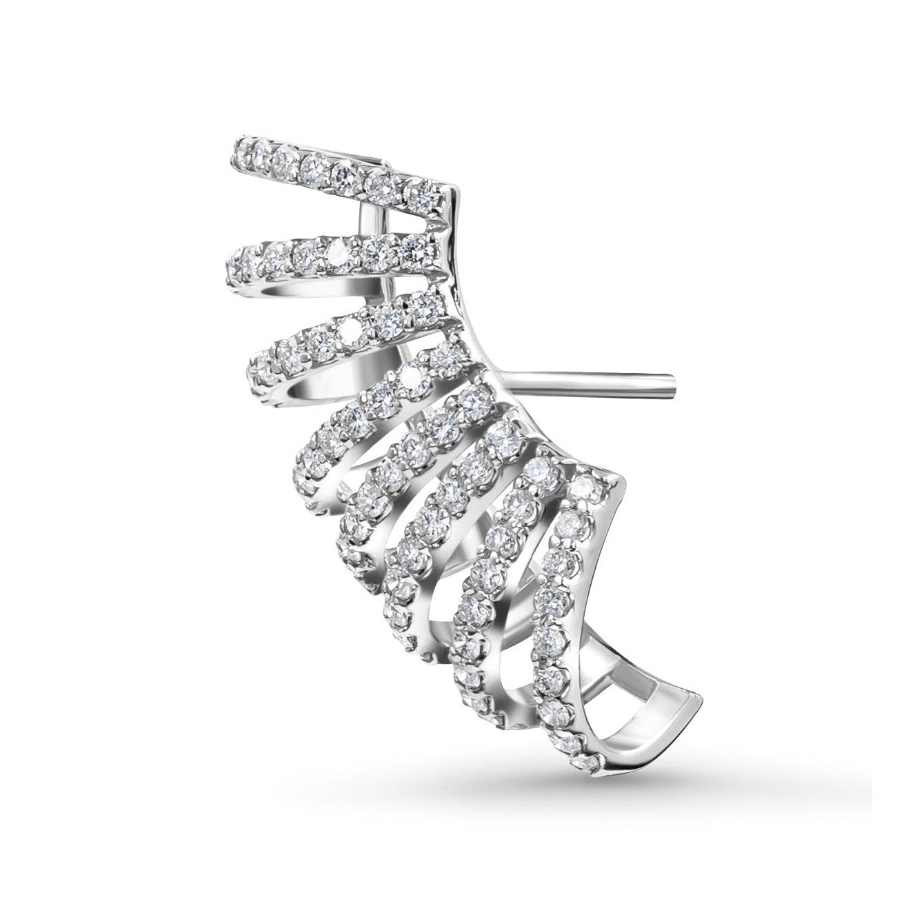 Eight Row Caged Ear Cuff image 3