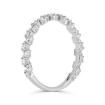 Diamond Zig Zag Stackable Band image 1