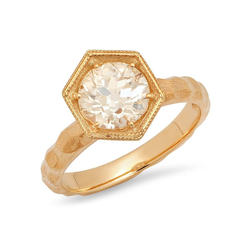 Florence Engagement Ring Hexagon image 0