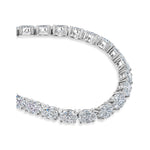 Oval Diamond Tennis Bracelet image 1