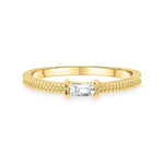 Straight Baguette Diamond Band image 0