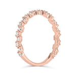 Diamond Zig Zag Stackable Band image 5