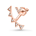 V-Shaped Diamond Earring Jackets image 8