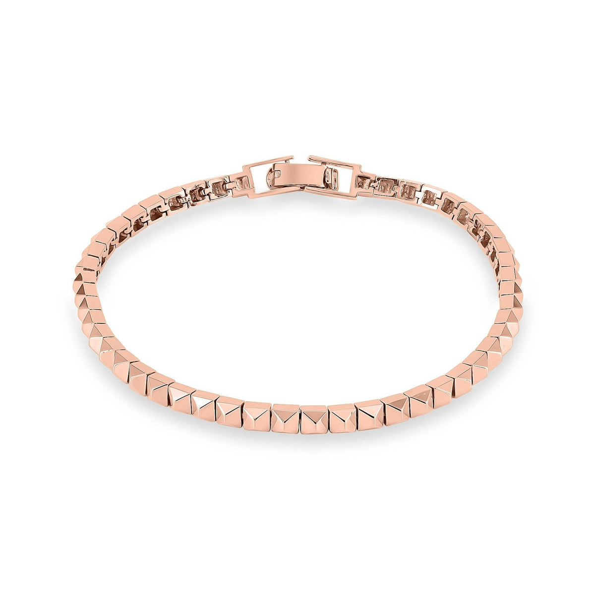 Gold Pyramid Bracelet image 2