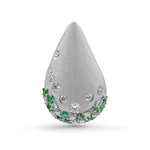 Diamonds & Sapphires Teardrop Earrings image 4