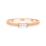 Straight Baguette Diamond Band image 2
