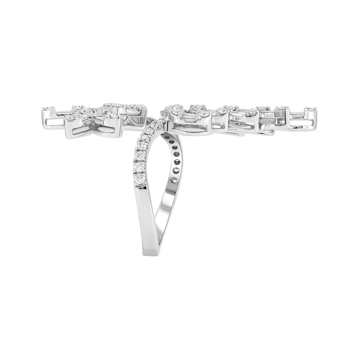 Diamond Leaf Ring image 1