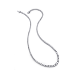 Four-Prong Tennis Necklace image 2