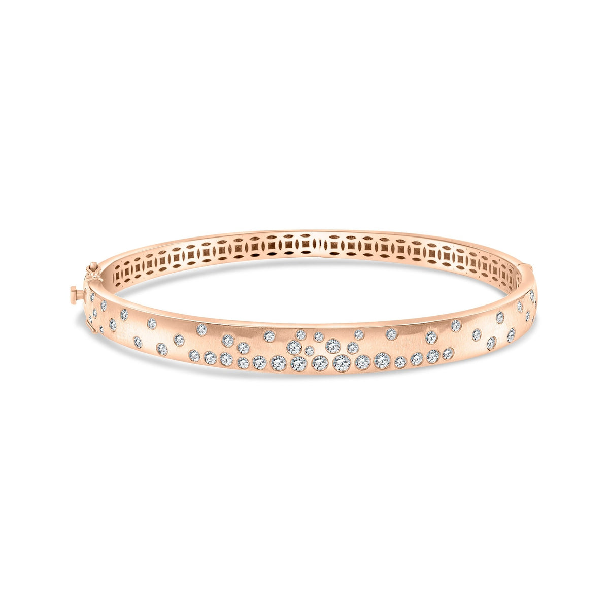 Scattered Diamond Bangle image 1