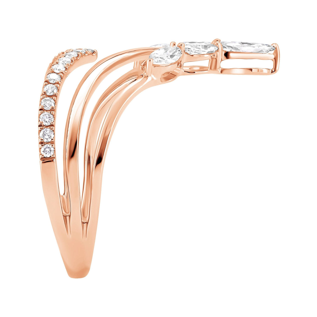 Art Deco Marquise Diamond Ring image 1