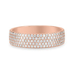 Domed Diamond Cigar Band image 4