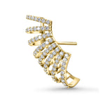 Eight Row Caged Ear Cuff image 1