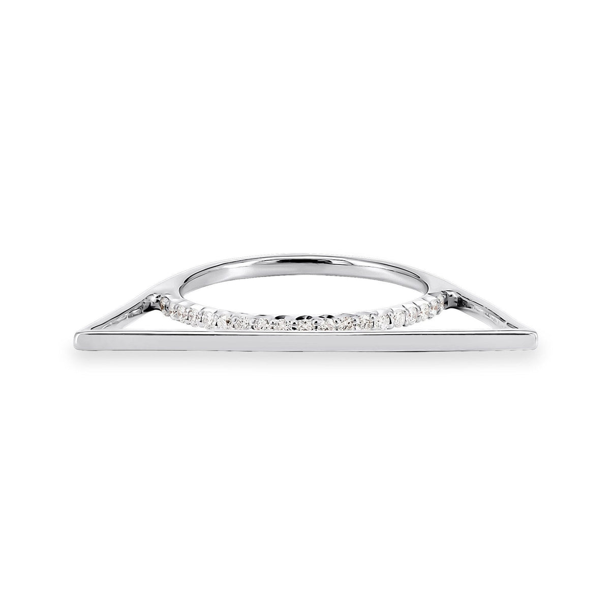 Diamond Bar Ring image 3