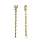 14K Gold Dangle Earrings image 3