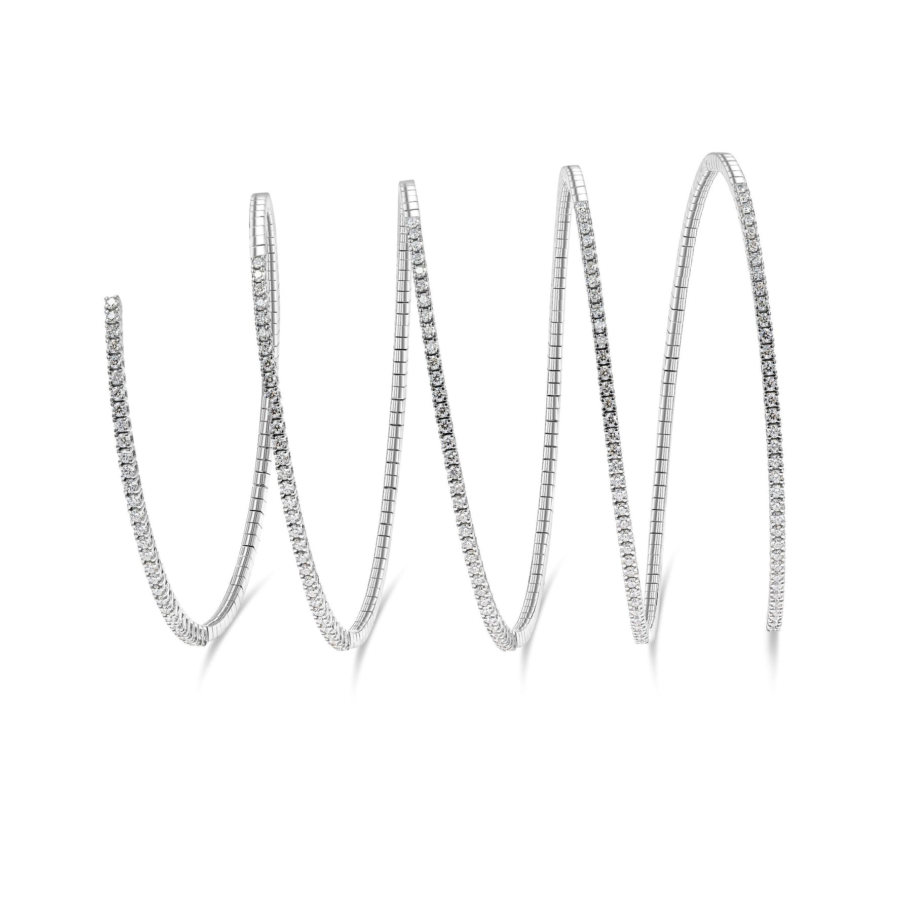 Diamond Spring Bangle image 1