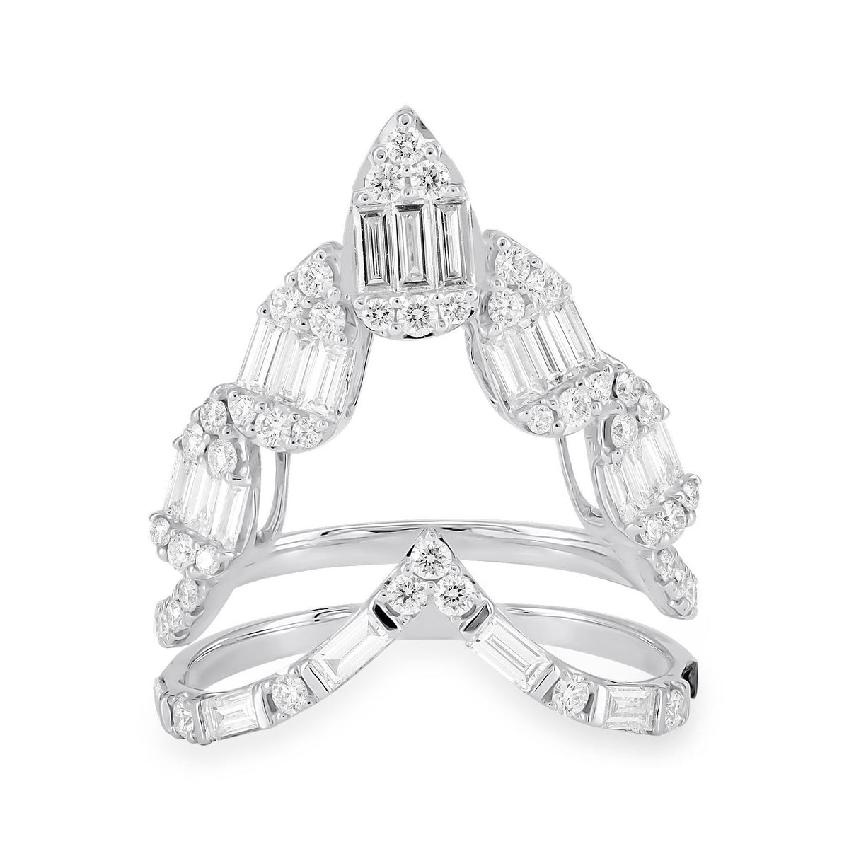 Art Deco Baguette Diamond Ring image 0