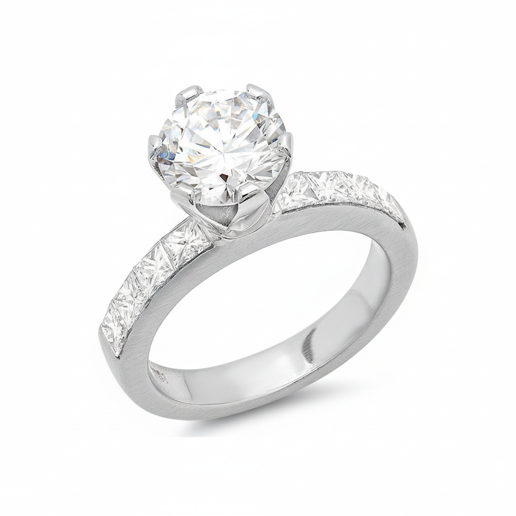 Invisible Engagement Ring