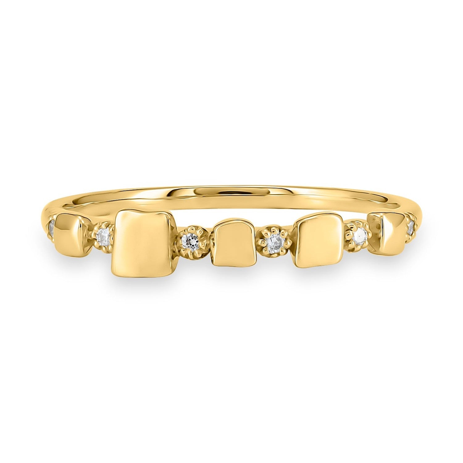 Lilipad Diamond Ring