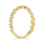 Diamond Zig Zag Stackable Band image 3