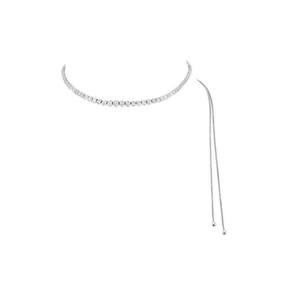 Adjustable Tennis Necklace image 2