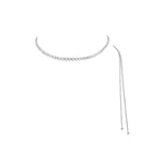 Adjustable Tennis Necklace image 2