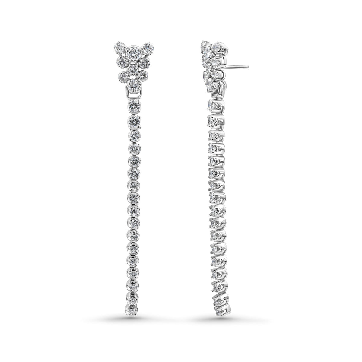 14K Gold Dangle Earrings image 0