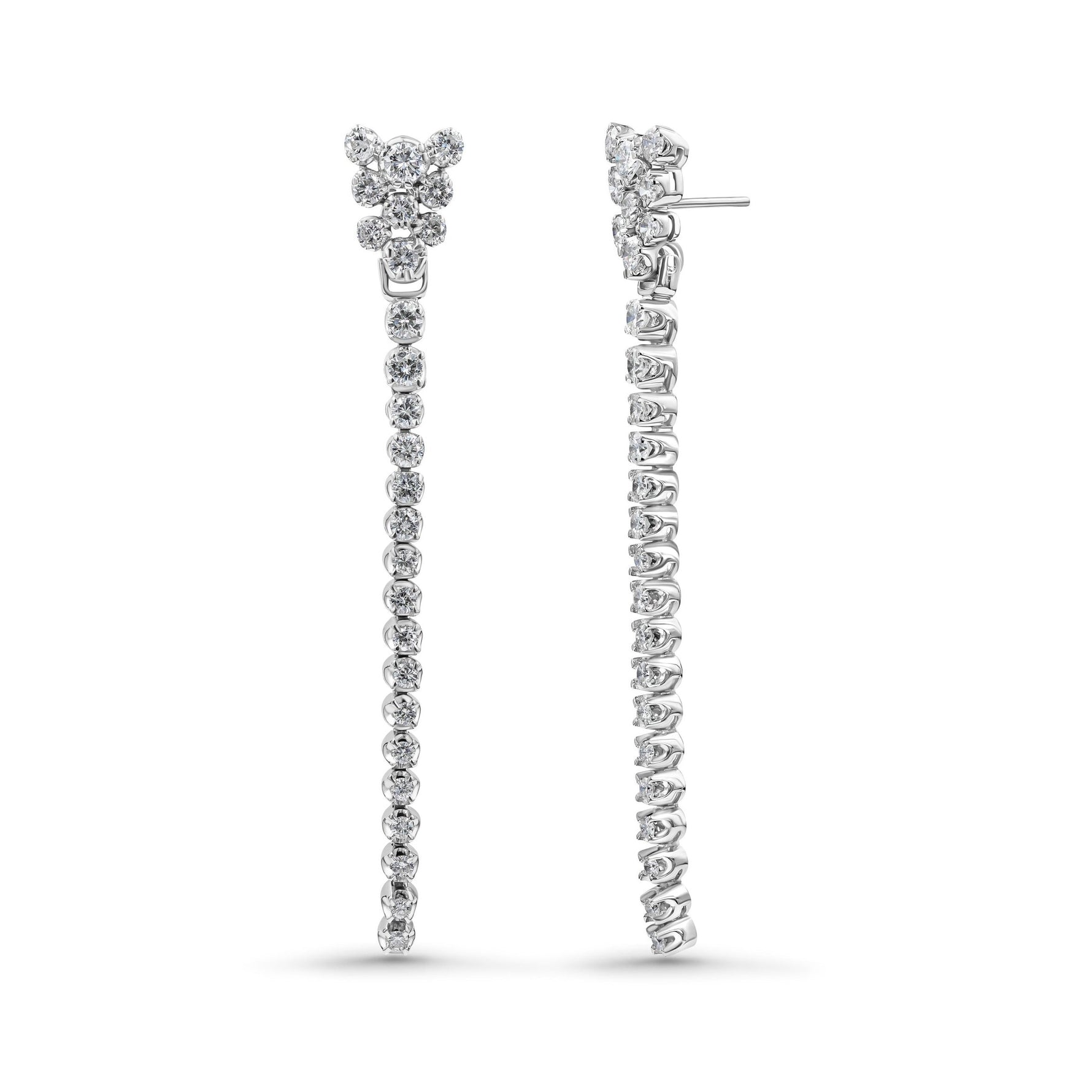 14K Gold Dangle Earrings image 0